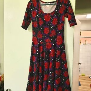 Black lularoe Nicole dress